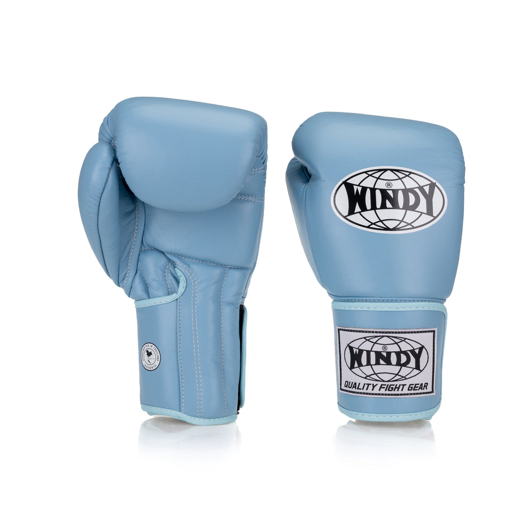 BGP Proline Leather Glove - Baby Blue