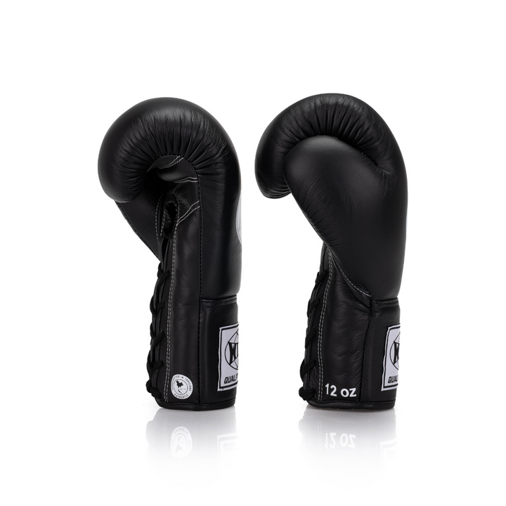BGL Lace-Up Leather Glove - Black